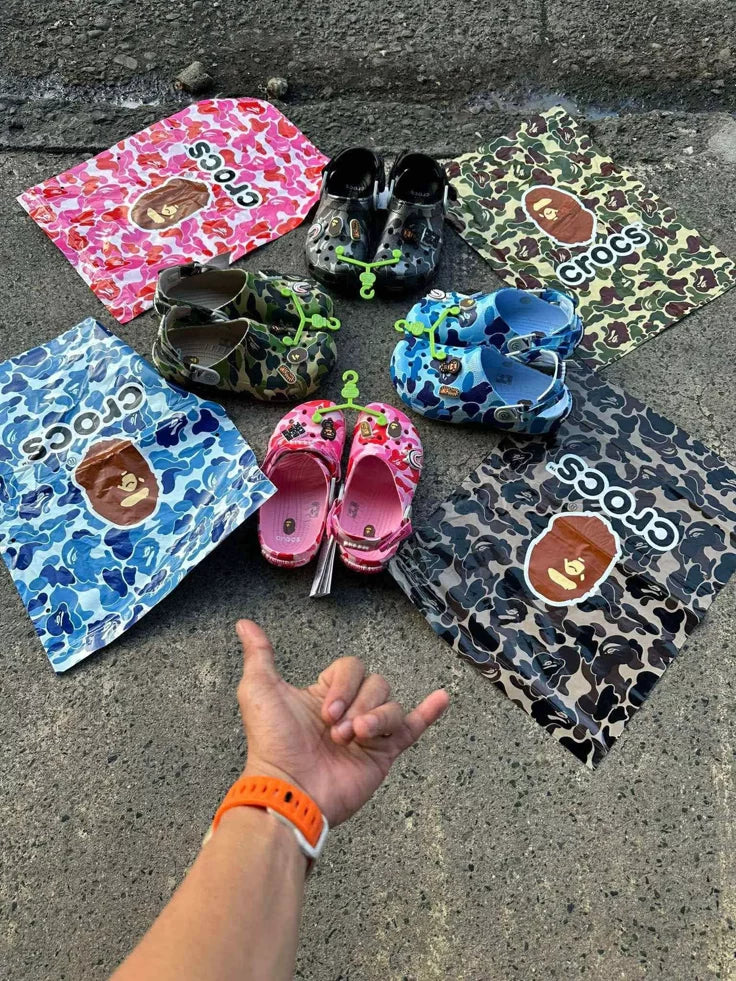 BAPE X Crocs