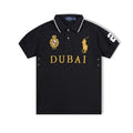 Polo Ralph Lauren Big Pony Dubai Polo Shirt Black / Gold