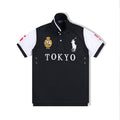 Polo Ralph Lauren Big Pony Tokyo Polo Shirt Black / White