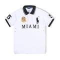 Polo Ralph Lauren Big Pony Miami Polo Shirt White / Black