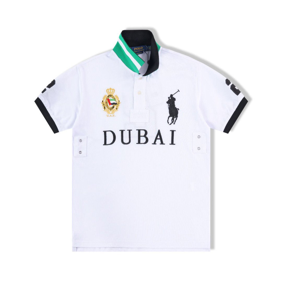 Polo Ralph Lauren Big Pony Dubai Polo Shirt White / Black