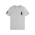 Polo Ralph Lauren Big Pony T-Shirt Heather Gray Navy