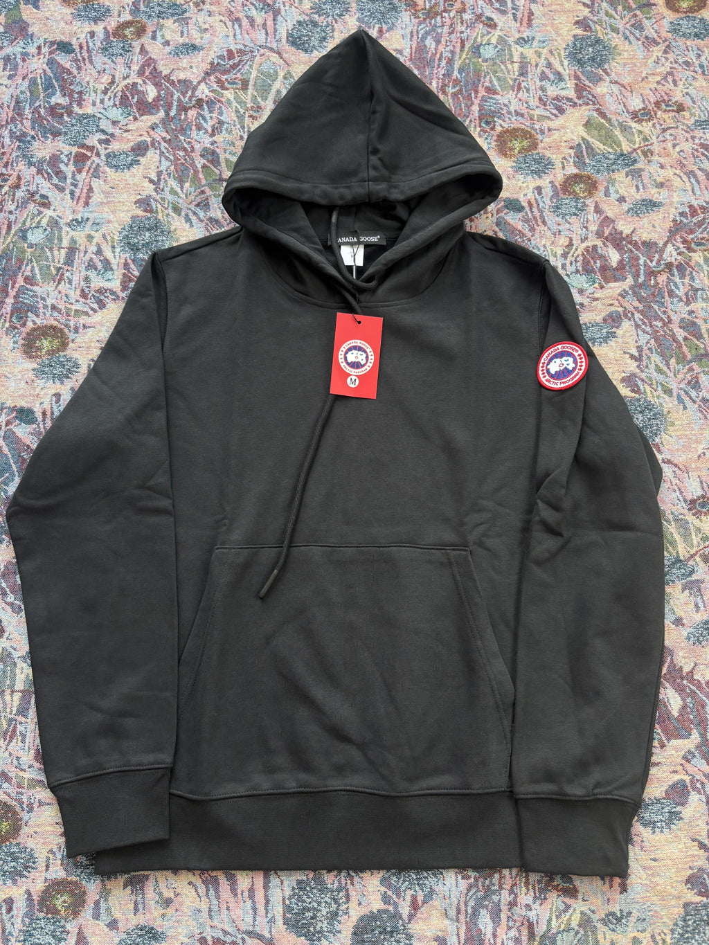 Canada Goose Hoodie (라벨 색상)  Black / White   (Color) White/Gray/Black