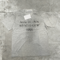 Acne Studios - Sprayed logo t- shirt - Faded gray