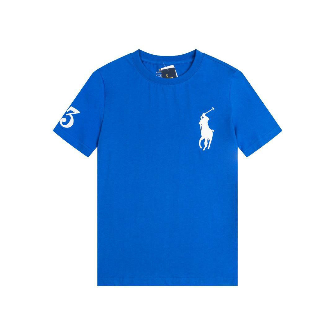 Polo Ralph Lauren Big Pony T-Shirt Blue  White