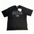 Acne Studios - Sprayed logo t- shirt - Faded black