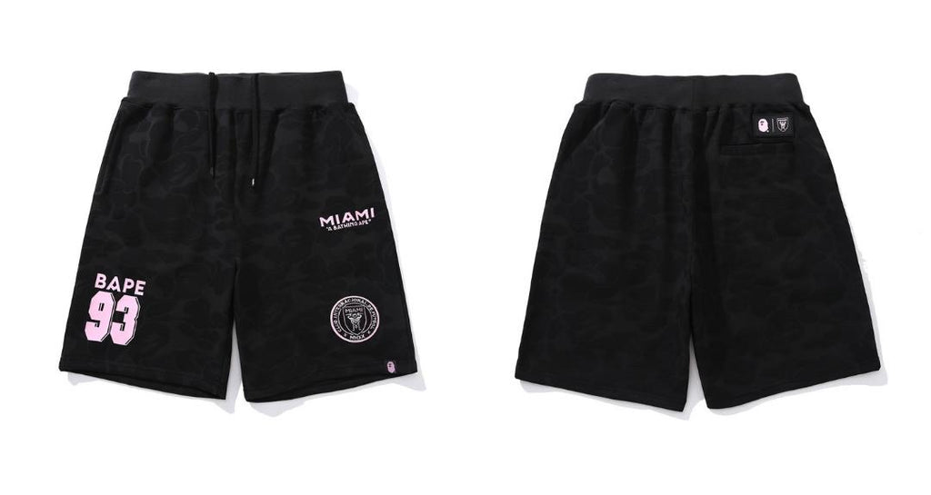 BAPE x Inter Miami CF Sweatshort Black