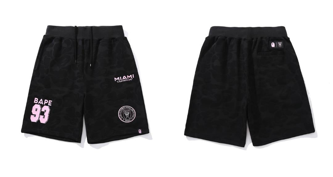 BAPE x Inter Miami CF Sweatshort Black