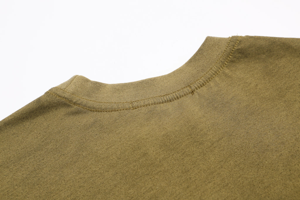 Acne Studios - Sprayed logo t- shirt - Faded Olive