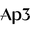 Ap3 로고 - 미니멀 힙