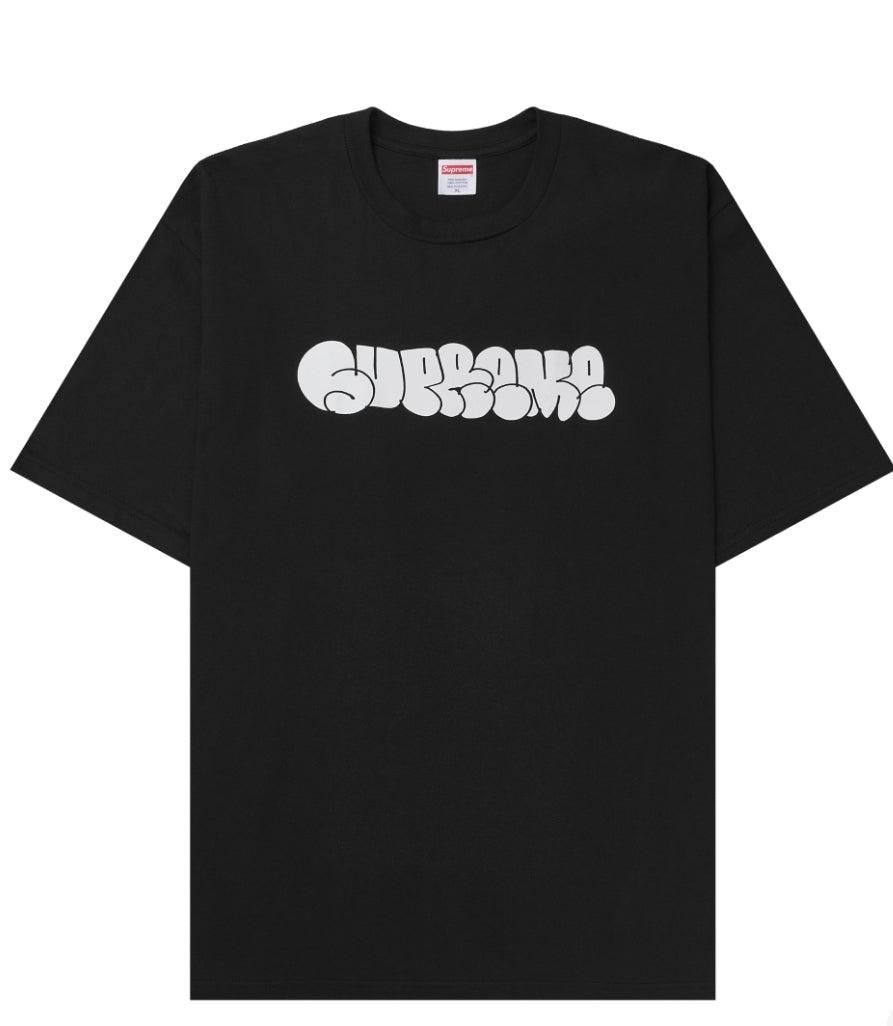 (+3)슈프림 x 홈런 티셔츠 블랙-25SS