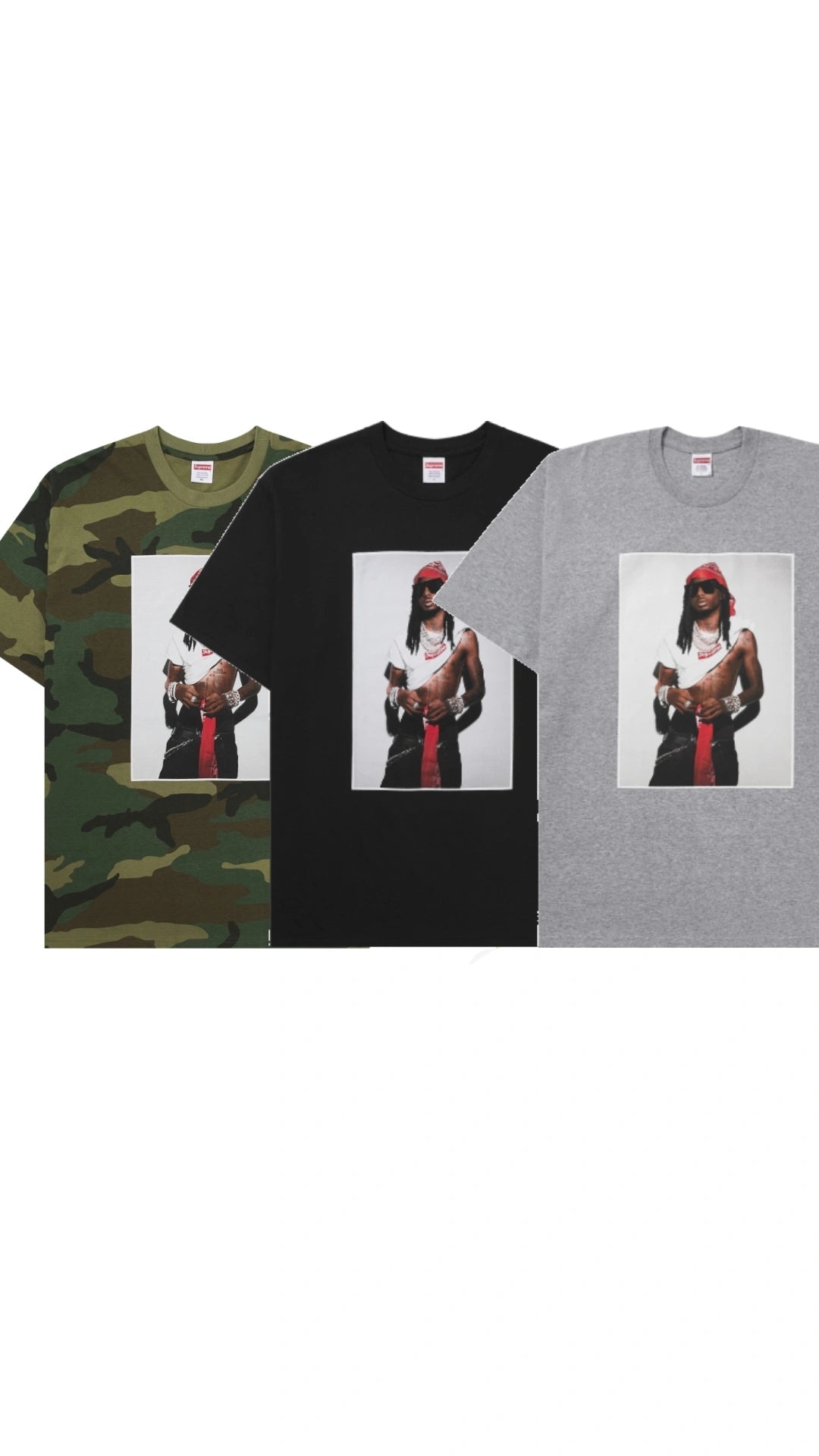 (+3)Supreme Playboi Carti T-Shirt - 25FW