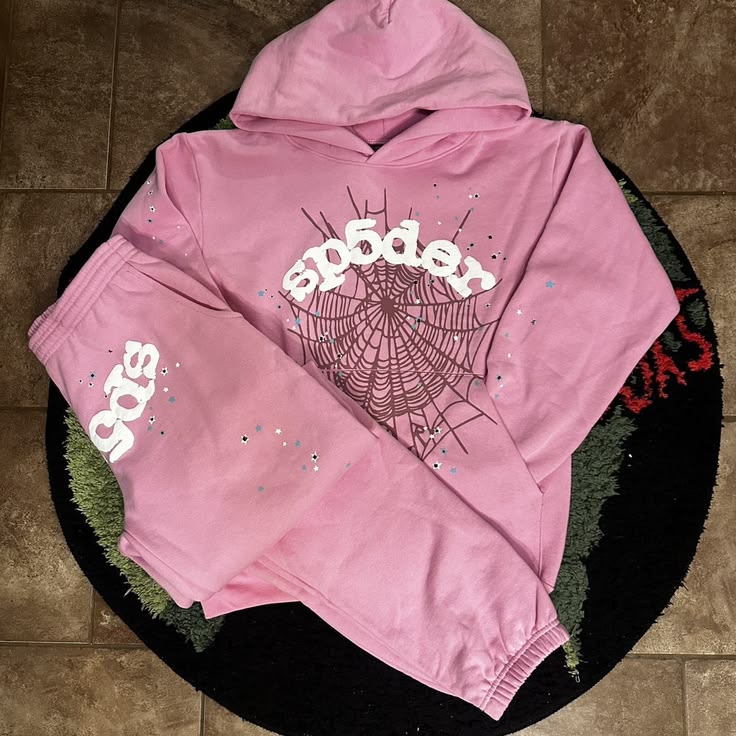 Sp5der OG Web 'Pink' .Set