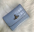 Vivienne Westwood Light Blue Color Croque Effect Embossing 3-layer wallet