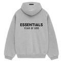 Essentials Fleece Hoodie Light Heather Grey - 24FW