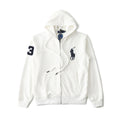 Polo Ralph Lauren Big pony Hoodie zip White