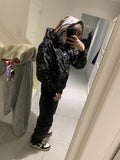 BAPE Space Camo Shark Full Zip Double Hoodie