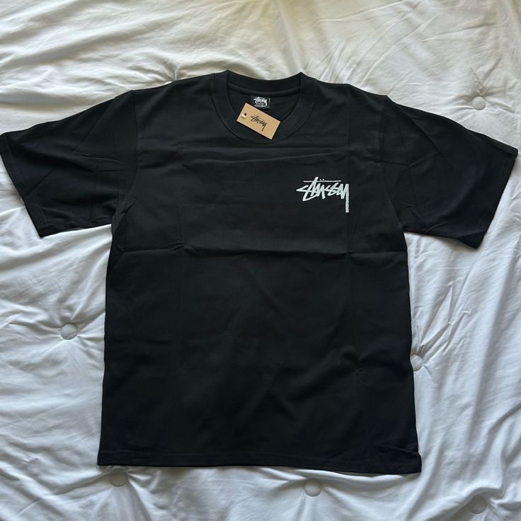 Stussy Fuzzy Dice T-Shirt Black