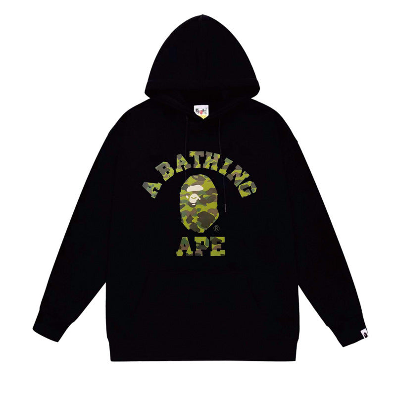 Bape ABC College Hoodie Green Black