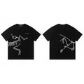 Arc'Teryx black rib logo T-shirt Black