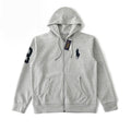 Polo Ralph Lauren Big pony Hoodie zip Grey S/S