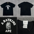 BAPE ABC CAMO COLLEGE TEE Black/Gray