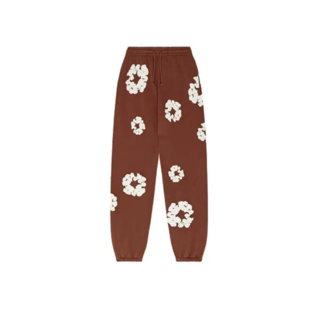 Denim Tears The Cotton Wreath Sweatpants Brown