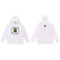 BAPE 1st Camo Kanji Logo Hoodie White/Green