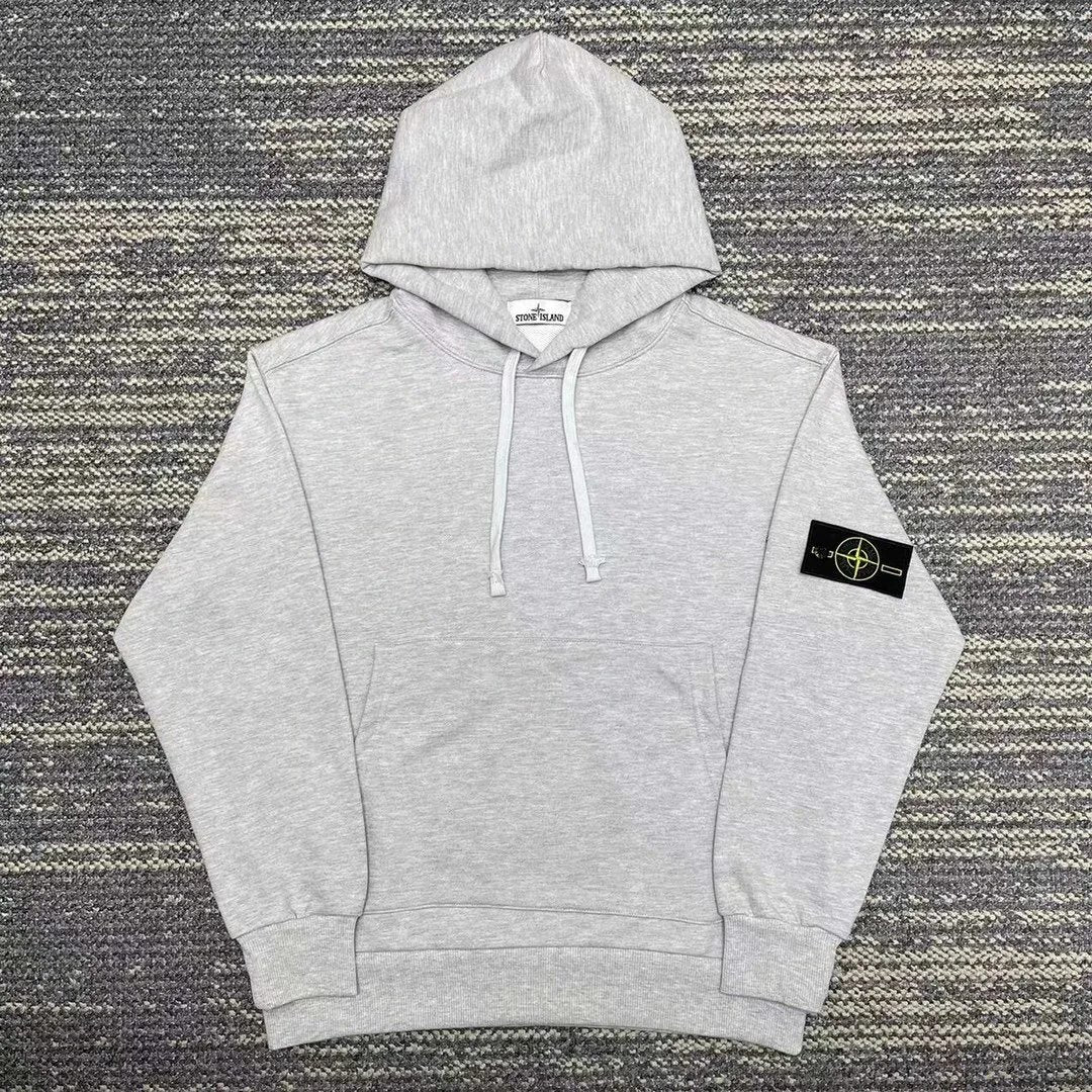 Stone Island 6100062 Organic Cotton Fleece Grey - 25FW