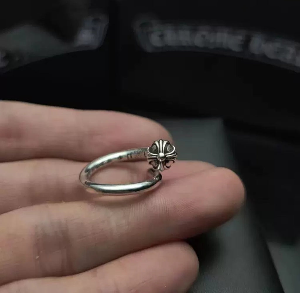 Chrome Hearts Nail Cross Ball Ring