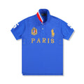 Polo Ralph Lauren Big Pony Paris Polo Shirt Blue / Gold