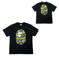BAPE Camo Big Ape Head Tee Black