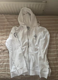 Chrome Hearts Hoodie zip White