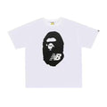 BAPE X NEW BALANCE APES TOGETHER STRONG BIG APE T-Shirt White