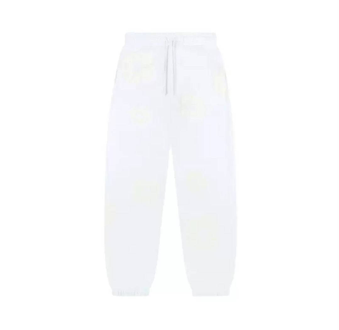 Denim Tears Mono Cotton Wreath Sweatpants White