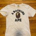 BAPE College T-Shirt White