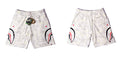 BAPE City Camo White Double Shark Sweat Shorts