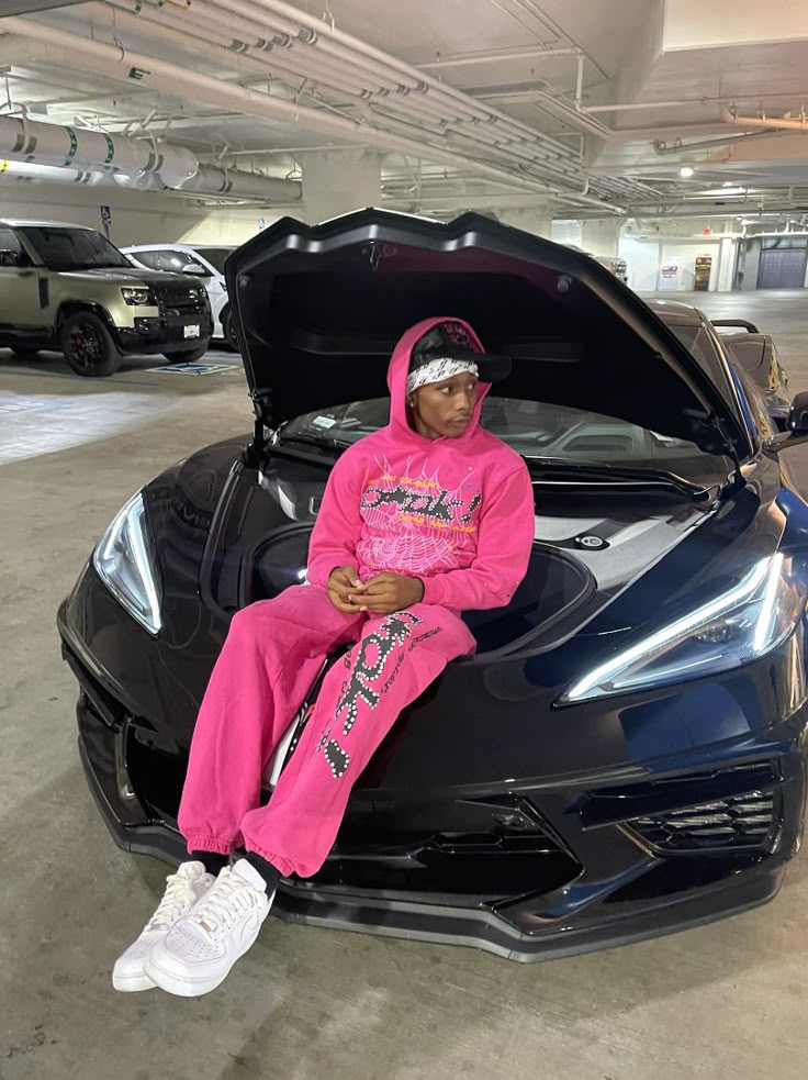 Sp5der P*NK V2 pants Pink