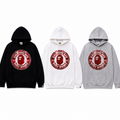 (+3)BAPE Color Camo Busy Works Hoodie Red/+3