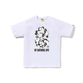 BAPE Camo Big Ape Head Tee White Gray
