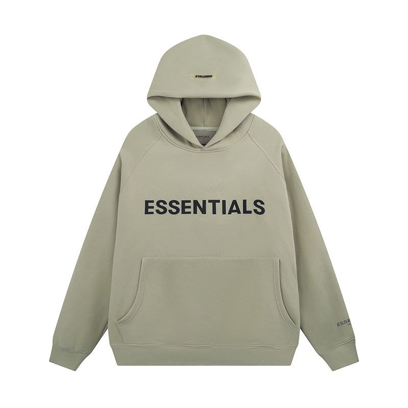 Fear of God Essentials Pullover Hoodie 'Sage' 그린벨벳