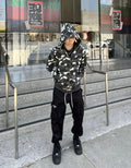 BAPE City Camo Shark Full Zip Hoodie Black
