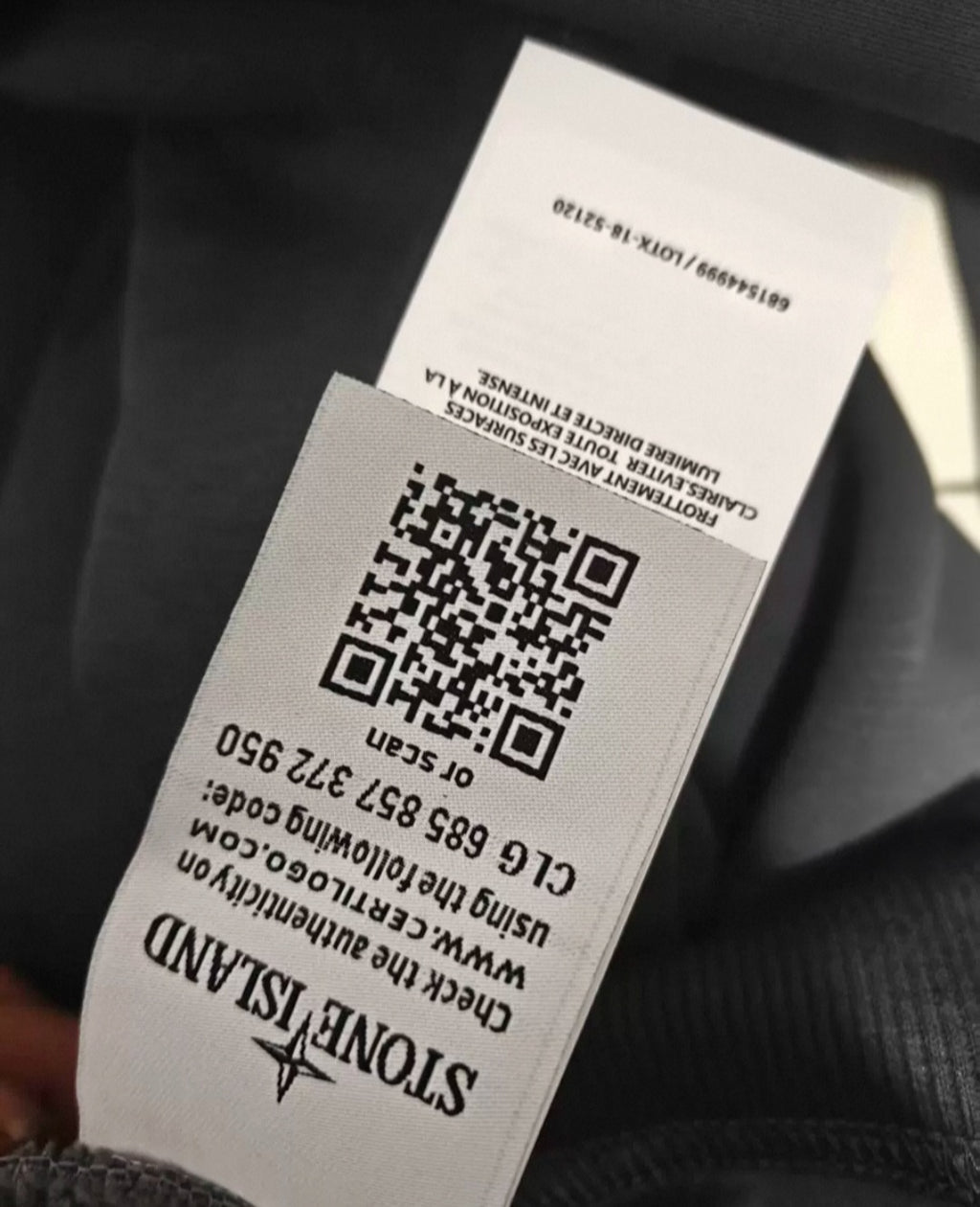 (+7)Stone Island color cotton t-shirt