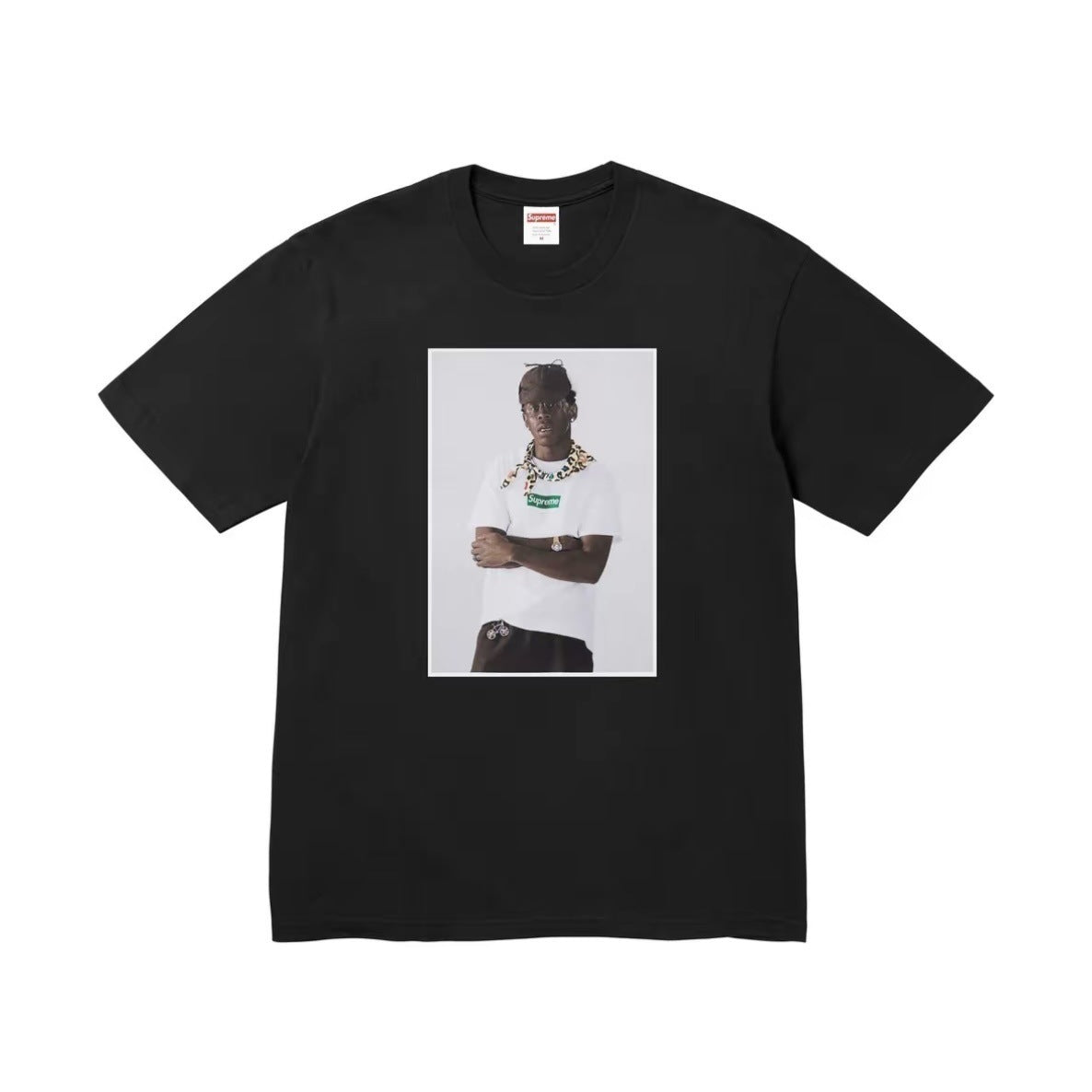 Supreme Tyler The Creator Box Logo Photo T-Shirt Black