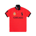 Polo Ralph Lauren Big Pony Chicago Polo Shirt Red / Black