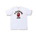 [색감도랏]BAPE Colors College Tee White/Red