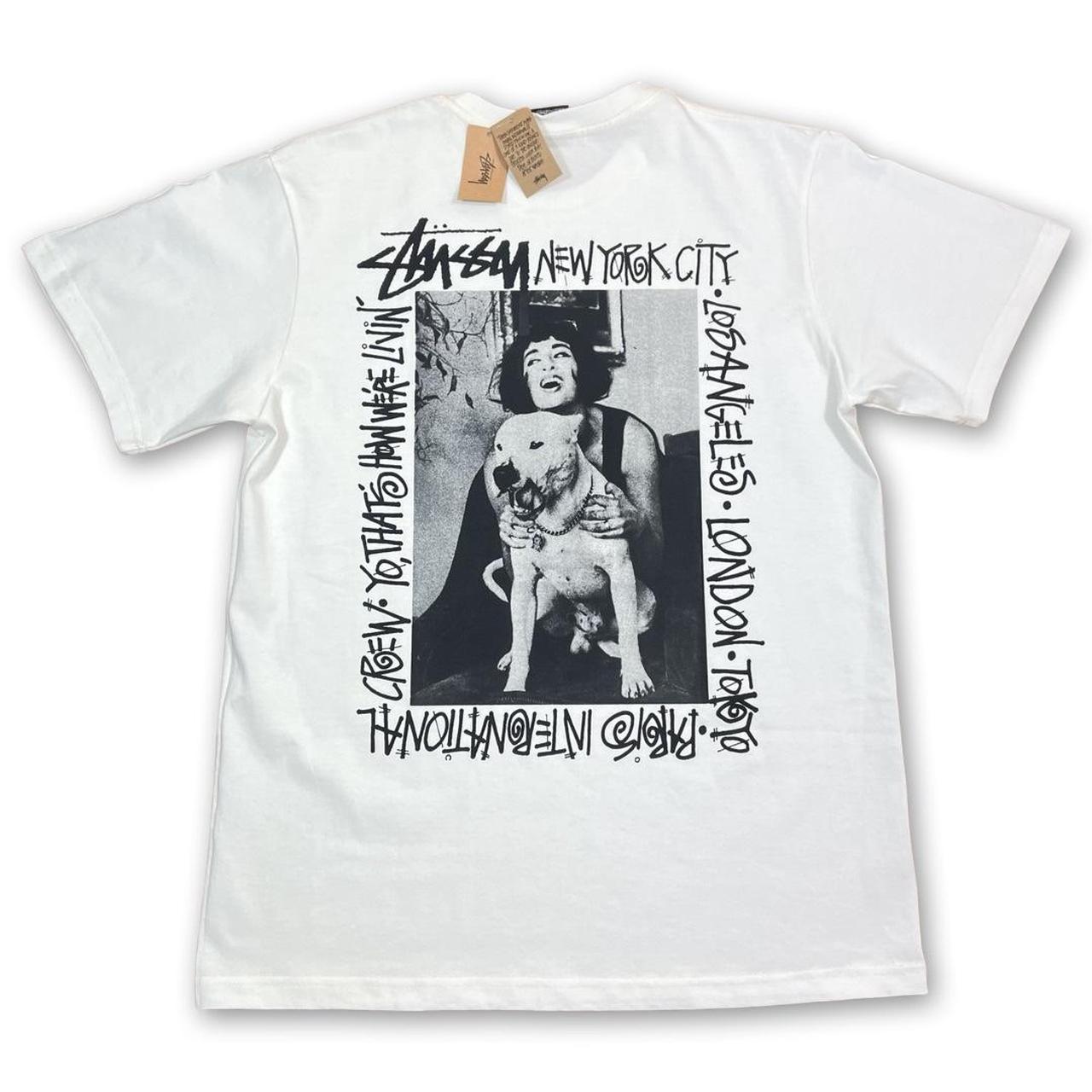 Stüssy HOW WE'RE LIVIN' PIG. DYED T - White