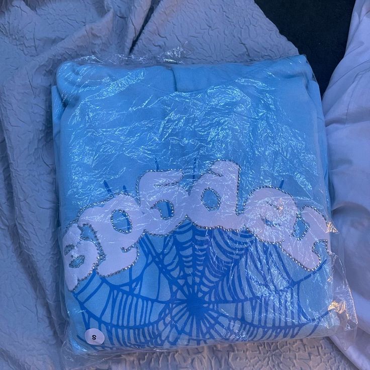 Sp5der Web Hoodie 'Sky Blue'