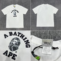BAPE ABC CAMO COLLEGE TEE White/Gray