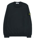 Stone Island Cotton Fleece Regular Fit Crewneck Sweatshirt Navy
